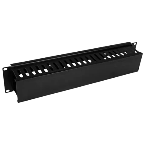 2U Cable Manager for Network Racks and Cabinets